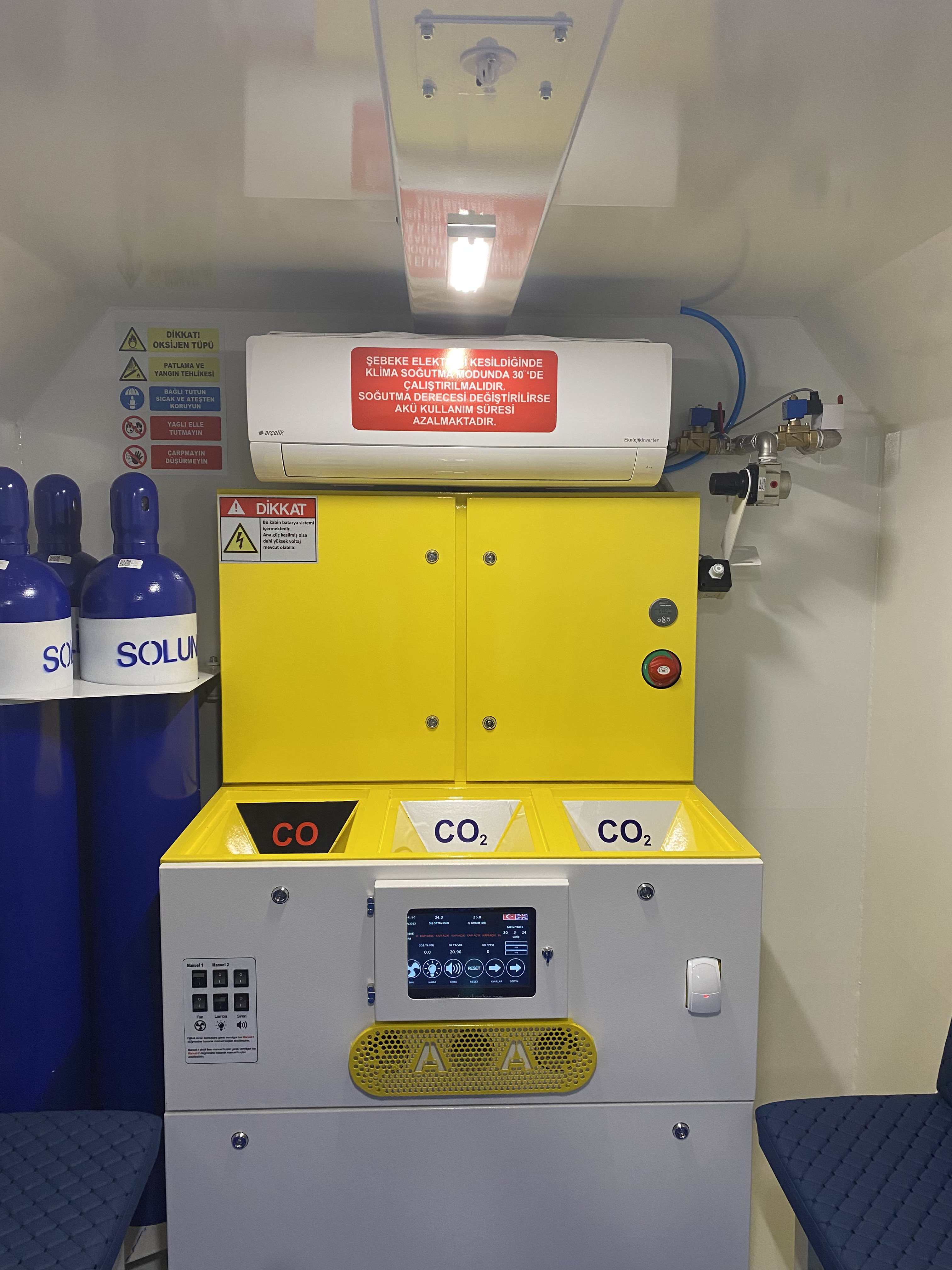 Advanced Gas Scrubbing & Life-Support System