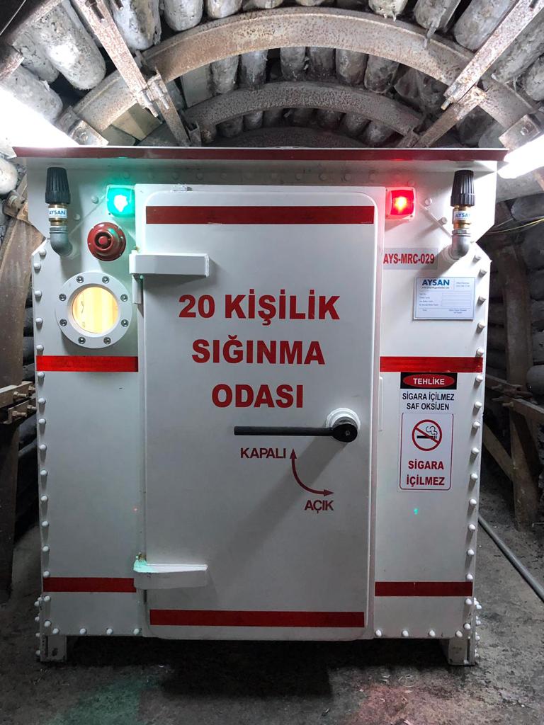 Modular Mine Refuge Chamber